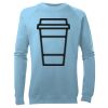 Kid's Raglan Sleeve Crew Neck Sweatshirt Thumbnail