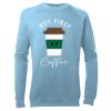 Kid's Raglan Sleeve Crew Neck Sweatshirt Thumbnail