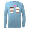 Kid's Raglan Sleeve Crew Neck Sweatshirt Thumbnail