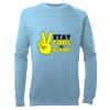 Kid's Raglan Sleeve Crew Neck Sweatshirt Thumbnail