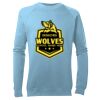 Kid's Raglan Sleeve Crew Neck Sweatshirt Thumbnail
