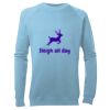 Kid's Raglan Sleeve Crew Neck Sweatshirt Thumbnail