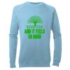 Kid's Raglan Sleeve Crew Neck Sweatshirt Thumbnail