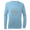 Kid's Raglan Sleeve Crew Neck Sweatshirt Thumbnail