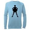 Kid's Raglan Sleeve Crew Neck Sweatshirt Thumbnail