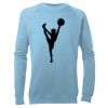 Kid's Raglan Sleeve Crew Neck Sweatshirt Thumbnail