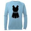 Kid's Raglan Sleeve Crew Neck Sweatshirt Thumbnail