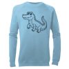 Kid's Raglan Sleeve Crew Neck Sweatshirt Thumbnail