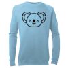 Kid's Raglan Sleeve Crew Neck Sweatshirt Thumbnail