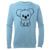 Kid's Raglan Sleeve Crew Neck Sweatshirt Thumbnail