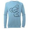 Kid's Raglan Sleeve Crew Neck Sweatshirt Thumbnail