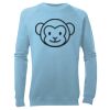 Kid's Raglan Sleeve Crew Neck Sweatshirt Thumbnail