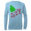 Kid's Raglan Sleeve Crew Neck Sweatshirt Thumbnail
