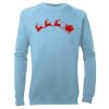 Kid's Raglan Sleeve Crew Neck Sweatshirt Thumbnail