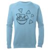 Kid's Raglan Sleeve Crew Neck Sweatshirt Thumbnail