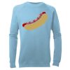 Kid's Raglan Sleeve Crew Neck Sweatshirt Thumbnail