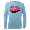 Kid's Raglan Sleeve Crew Neck Sweatshirt Thumbnail
