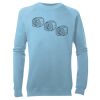 Kid's Raglan Sleeve Crew Neck Sweatshirt Thumbnail