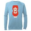 Kid's Raglan Sleeve Crew Neck Sweatshirt Thumbnail
