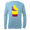 Kid's Raglan Sleeve Crew Neck Sweatshirt Thumbnail