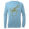 Kid's Raglan Sleeve Crew Neck Sweatshirt Thumbnail