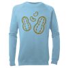 Kid's Raglan Sleeve Crew Neck Sweatshirt Thumbnail