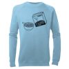 Kid's Raglan Sleeve Crew Neck Sweatshirt Thumbnail