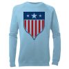 Kid's Raglan Sleeve Crew Neck Sweatshirt Thumbnail