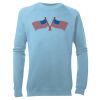 Kid's Raglan Sleeve Crew Neck Sweatshirt Thumbnail