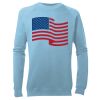 Kid's Raglan Sleeve Crew Neck Sweatshirt Thumbnail