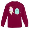 Children's Set in Sleeve Sweatshirt Thumbnail