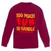 Children's Set in Sleeve Sweatshirt Thumbnail