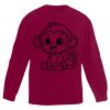 Children's Set in Sleeve Sweatshirt Thumbnail